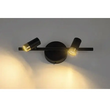 Lumină de perete cu două spoturi pentru montaj pe perete