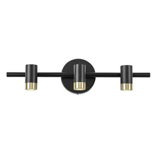 Lumină de perete cu trei spoturi