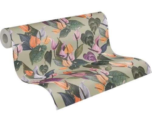 Rola de tapet cu model floral