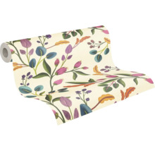 Rola de tapet cu model floral