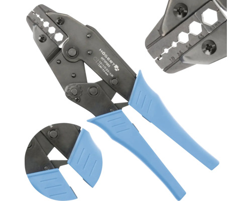 Clește de sertizat coaxial Högert 1,72-8,1 mm | HORNBACH