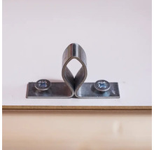 Clema de țeavă cu șuruburi pentru fixare