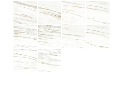 Plăci ceramice cu aspect de marmură