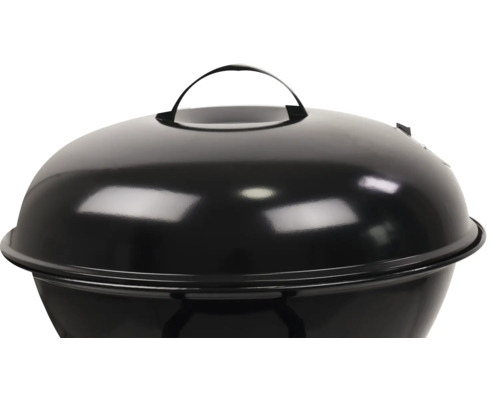 Grătar cu capac și mâner