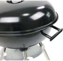 Grătar sferic cu capac și mâner