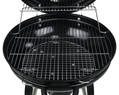 Grătar sferic cu grătar de grătar și grătar pentru cărbune