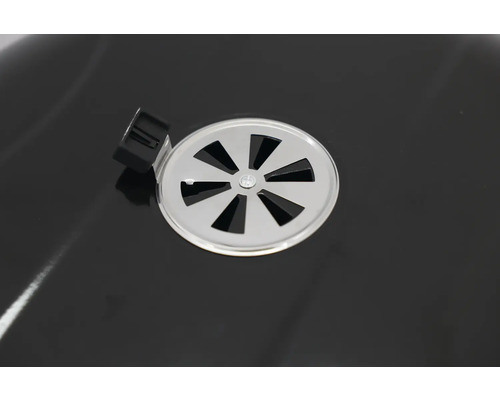 Capac grătar cu clapă de ventilație