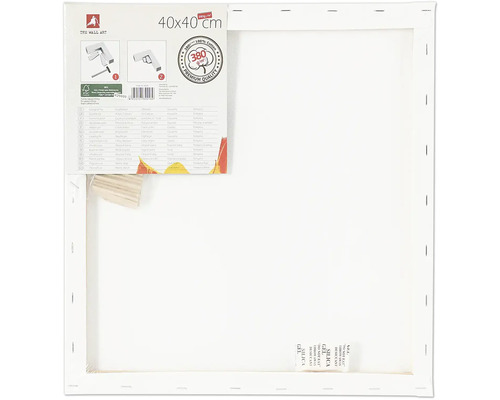 Pânză de pictură cu dimensiunile de 40 pe 40 centimetri