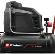 Logo Einhell pe un compresor fără ulei