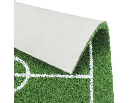 Gazon artificial cu marcaj de teren de fotbal