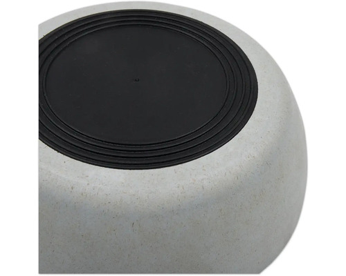 Baza unui ghiveci rotund din plastic