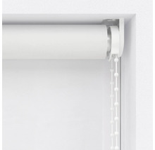 Rulou de fereastră cu lanț de tragere în stare închisă