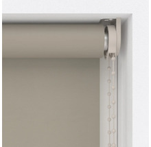 Rulouri laterale bej cu lanț pentru decorarea ferestrelor