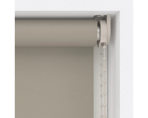 Rulouri laterale bej cu lanț pentru decorarea ferestrelor