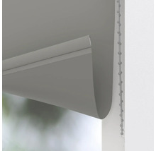 Rulou gri cu lanț pentru decorarea ferestrelor