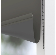 Rulou gri cu lanț pentru decorarea ferestrelor