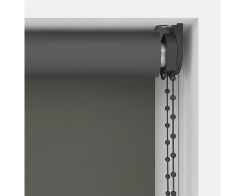 Rulou gri cu lanț de tragere la fereastră