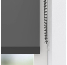 Rulou gri cu lanț de tragere la fereastră