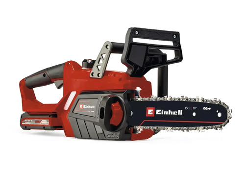 Drujba cu acumulator Einhell cu o lungime de tăiere de 25 centimetri