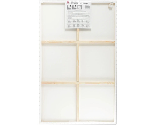 Pânză XXL goală cu ramă din lemn, format 100 x 150 cm