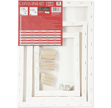 Set pânză cu trei pânze și opt pene