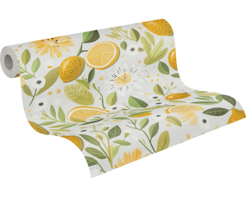 Rola de tapet cu model de lămâi