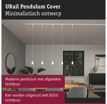 Lumină suspendată URail cu design minimalist deasupra mesei