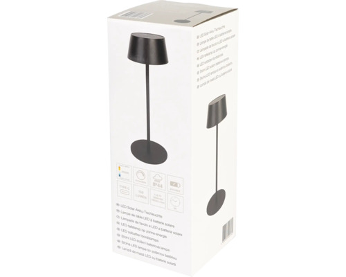 Ambalaj lampă de masă cu LED, solară, cu acumulator
