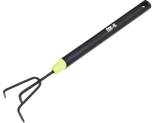 Logo for_q cultivatoare de grădină cu trei dinți și mâner