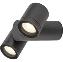 Spot de plafon cu trei lumini cu spoturi cilindrice