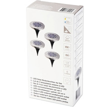 Set de 4 lămpi solare cu LED pentru podea, ambalaj