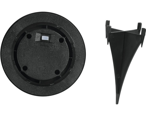 Placă de bază și țăruș pentru lampă de grădină