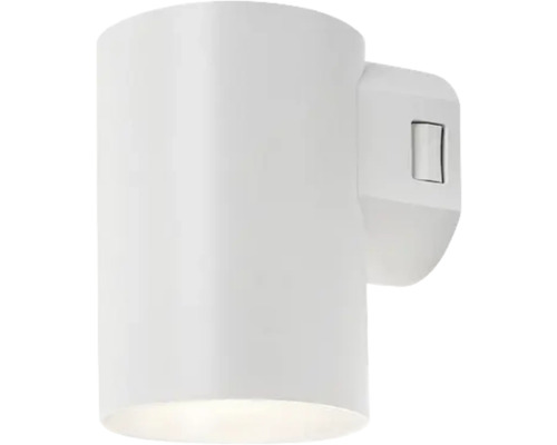 Lumină de perete albă cu lumină îndreptată în jos