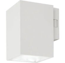 Lumină de perete albă, în formă de cub