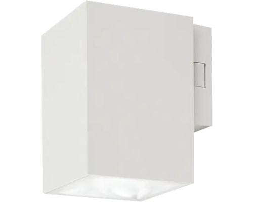 Lumină de perete albă, în formă de cub