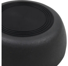 Ghiveci negru din plastic