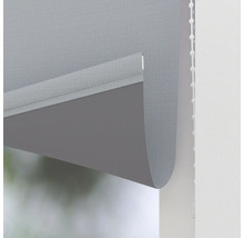Rulou gri cu lanț pentru decorarea ferestrelor