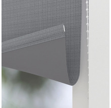 Rulou gri cu lanț pentru decorarea ferestrelor