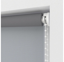 Rulou gri cu lanț pentru decorarea ferestrelor