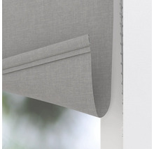 Rulou plisată gri parțial coborâtă