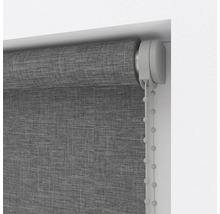 Rulou gri cu lanț pentru decorarea ferestrelor și protecție solară