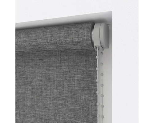 Rulou gri cu lanț pentru decorarea ferestrelor și protecție solară