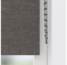 Rulou gri la fereastră cu lanț de operare