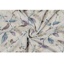 Material decorativ cu model de păsări și plante pentru interior