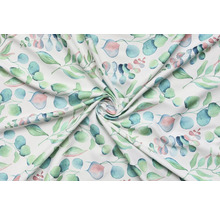 Material textil cu imprimeu de eucalipt