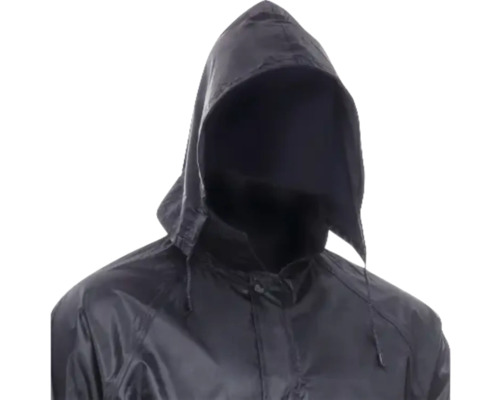 Jachetă de ploaie cu glugă