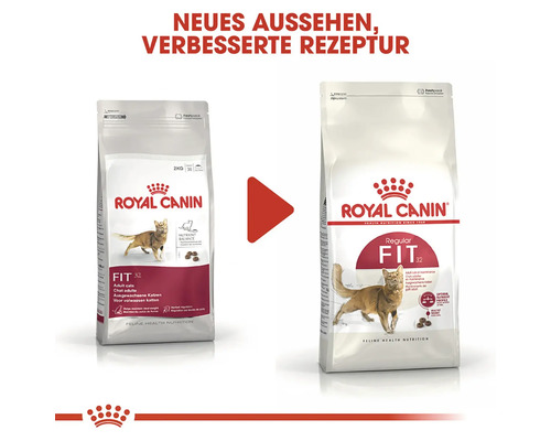 Două pachete de hrană pentru pisici adulte Royal Canin Fit 32