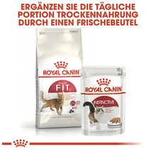 Hrană uscată și plic Royal Canin pentru pisici