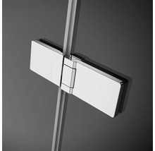 Feronerie cabină de duș pentru fixare pe peretele de sticlă