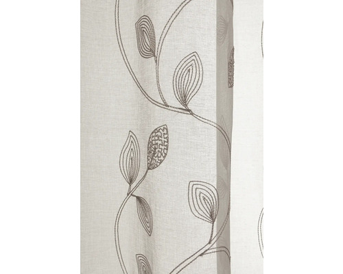 Cortină cu model de frunze